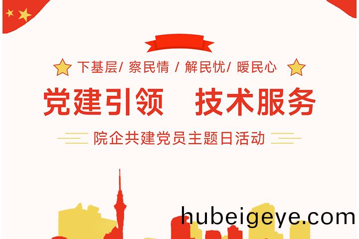 “黨(dang)建引(yin)領，技(ji)術服(fu)務(wu)”---院(yuan)企(qi)共(gong)建(jian)黨員主題(ti)日活動